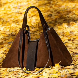 【小西专享】极简梯形手提包