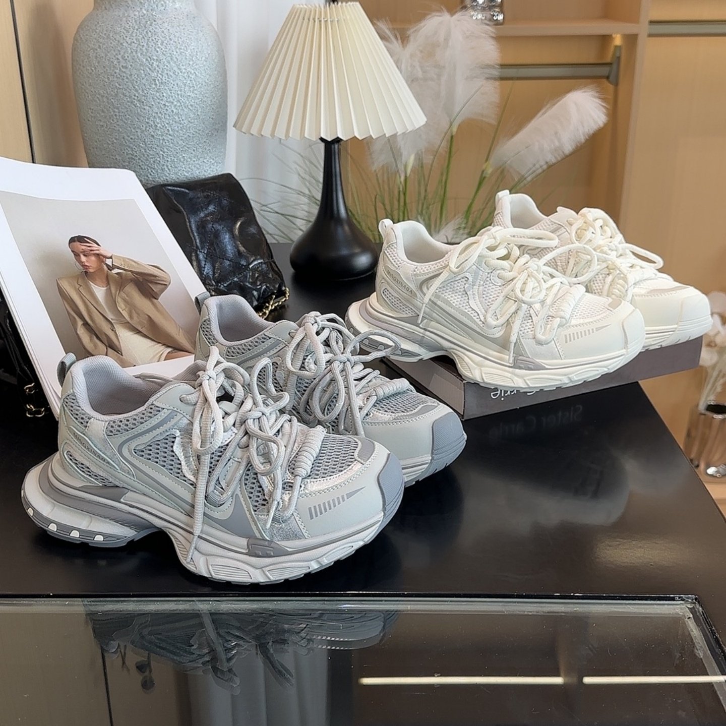 厚底增高老爹鞋女超火不累脚2026新款今年流行的爆款的运动休闲鞋,女鞋,老爹鞋,淘宝优惠券,粉丝福利购,淘宝优惠卷