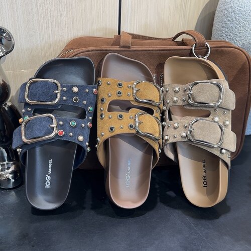 勃肯拖鞋女外穿厚底勃肯凉拖女