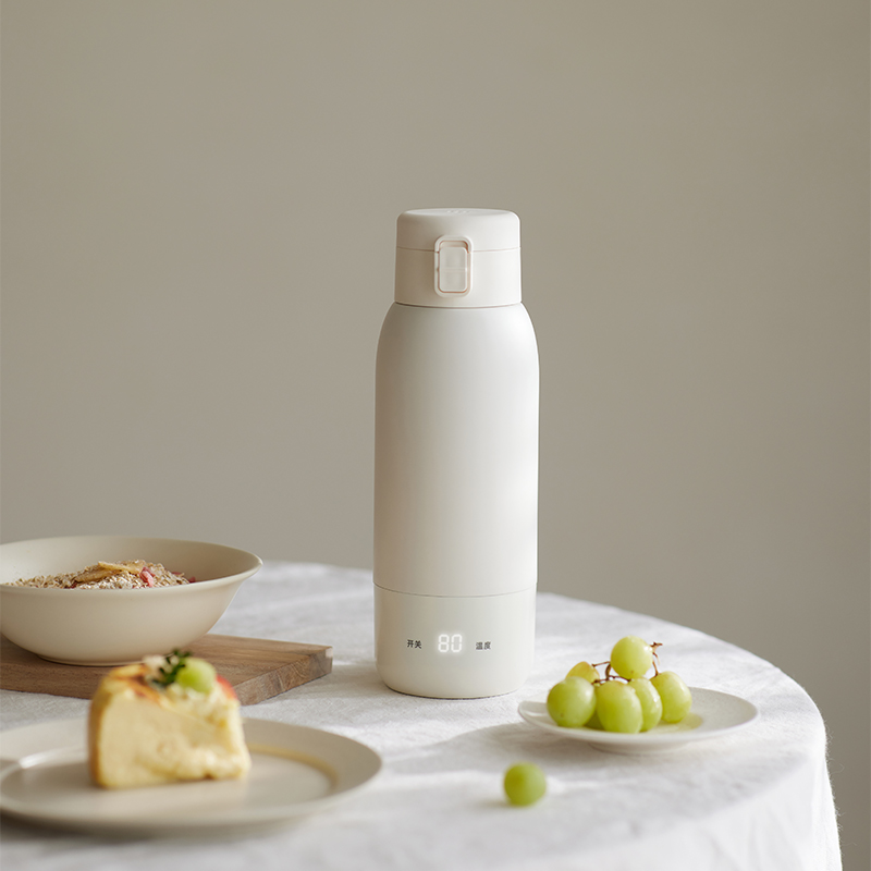 olayks立时电热水杯烧水壶旅行便携式小型加热保温出差宿舍办公室