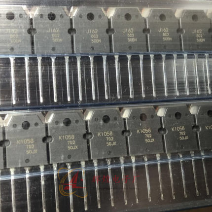 进口原装 2SK1058 2SJ162 TO-3P 一对