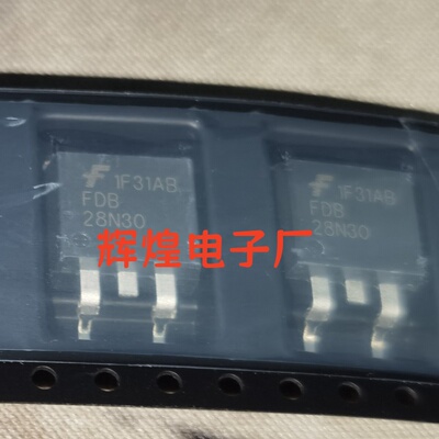 FDB28N30TM FDB28N30 封装TO-263贴片三极管 全新原装