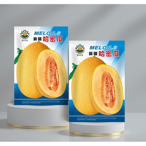 甜瓜新疆哈密瓜水果种子秧四季香瓜春季种籽孑春天苗南方网纹瓜籽