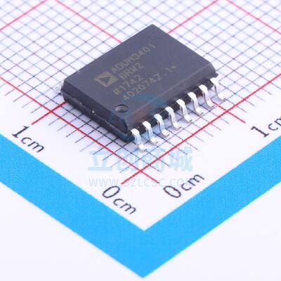 数字隔离器 ADUM3401BRWZ ADI(亚德诺)/LINEAR SOIC-16_300mil
