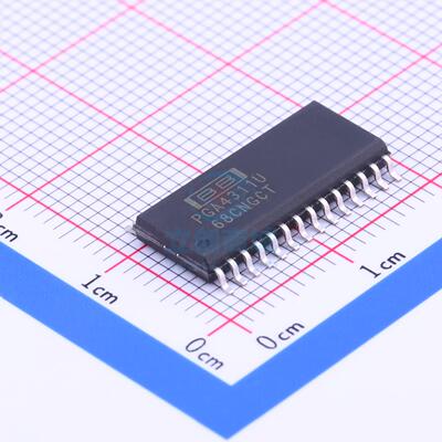 音频接口芯片 PGA4311U TI(原装) SOIC-28_300mil
