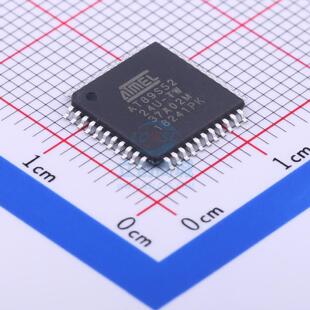 ATMEL 24AU AT89S52 44_10x10x08P AVR TQFP 爱特梅尔 全新