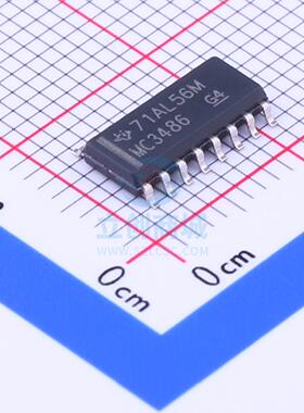 多协议收发器 MC3486DR TI(原装) SOIC-16_150mil
