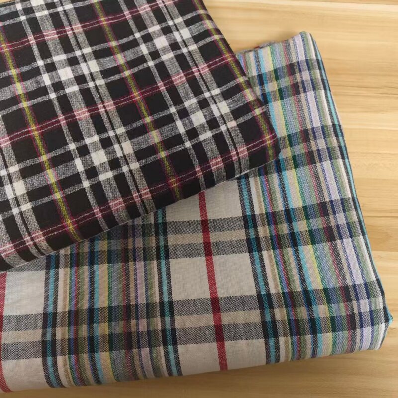 特价【彩格床单】 纯亚麻面料  耐洗耐用  透气干爽 210*230cm