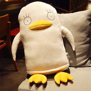 卡通傻傻的陪伴伊丽莎白屌丝毛绒玩具大公仔玩偶抱枕傻白靠垫靠背