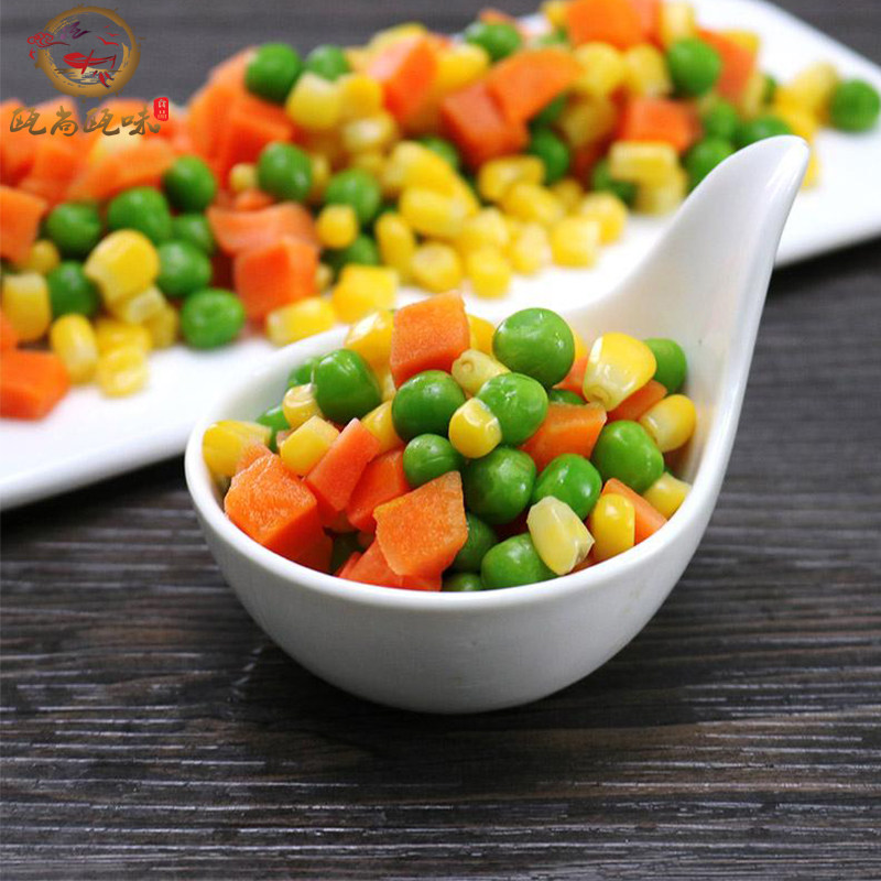 整箱速冻美式杂菜30包*300克/包杂菜青豆玉米萝卜冷冻蔬菜类生鲜
