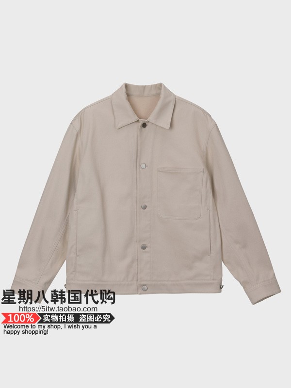 韩国商务休闲宽松夹克衫