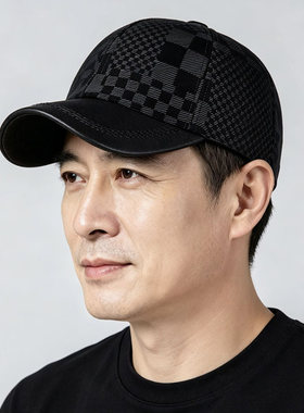 玲锋度棒球帽男士秋冬季