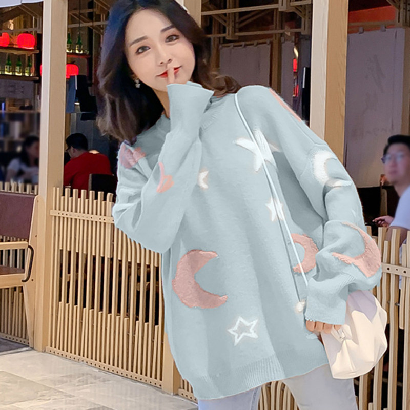 엔젤마미 임산부복 가을패션 나들이 미드기장 라운드넥 풀오버 맨투맨 빅사이즈 임부복 트렌디