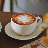 哑光手绘蛋蛋杯 叶子手作本来不该有咖啡杯女士个人手作拉花杯