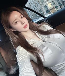 现货~人气款~51STUDIO自制双口袋修身拉链气质短外套收腰显身材