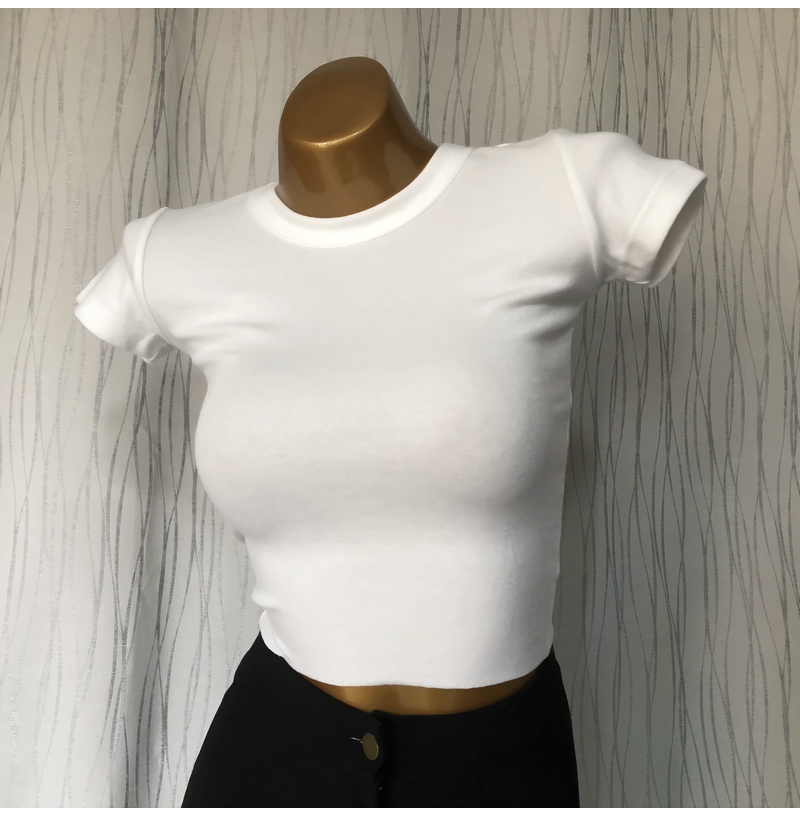 【留】2021年新款ins紧身短袖女