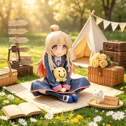 绪山真寻模型动漫猫娘二次元