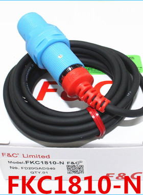 嘉准电容式接近开关FKC1810-N替代E2K-X8ME1 CR18-8DN三线NPN常开