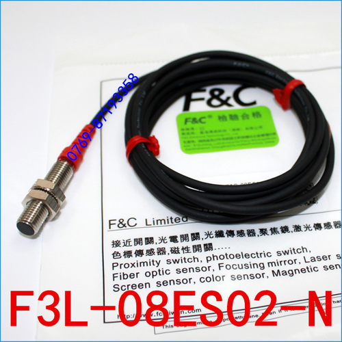 嘉准M8接近开关F3L-08ES02-N