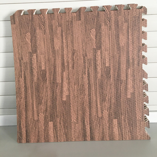 爬爬垫耐脏木纹爬行垫家用仿木纹地板垫子垫卧室拼图儿童拼接宝宝