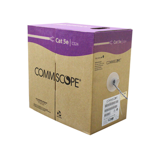 安普AMP康普cs24cm超五类网线电脑线UTP非屏蔽双绞线8芯4对无氧铜网络宽带线阻燃替代Commscope 5EN5-i