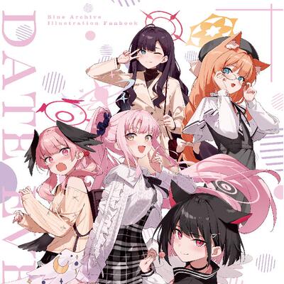 蔚蓝档案大立牌色纸徽章