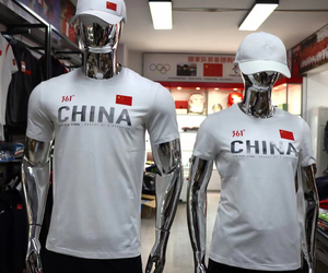 361品牌2022国旗系列中国国家队圆领短袖速干T恤B1150211团购款