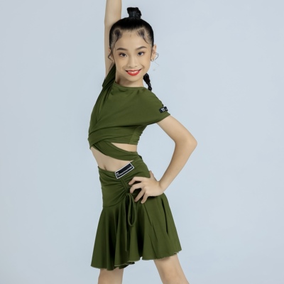 TT舞服拉丁舞春夏练习服瑭曈可可