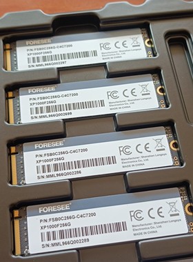 江波龙 FORESEE M.2 NVME协议 2280  256G 512G 1T SSD 固态硬盘