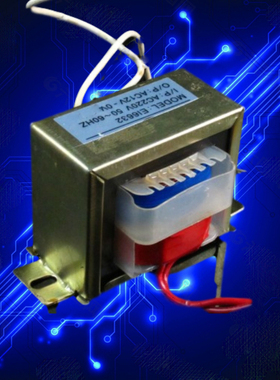 纯铜60W 单12V 15V 电源变压器 输入：220V 50Hz/单2线18V 24V