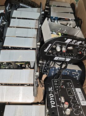 拆箱库存220V12V蓝牙1声道 多功能DC户外卡功放板小功放家用USB