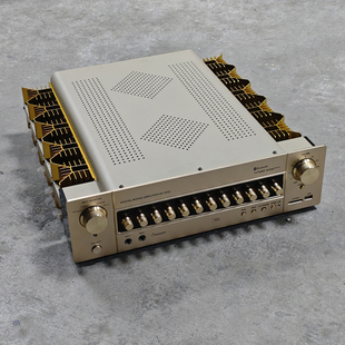 库存16只管5.1大功率铝面板蓝牙HIFIAV功放机杜比六声道AC-3输入