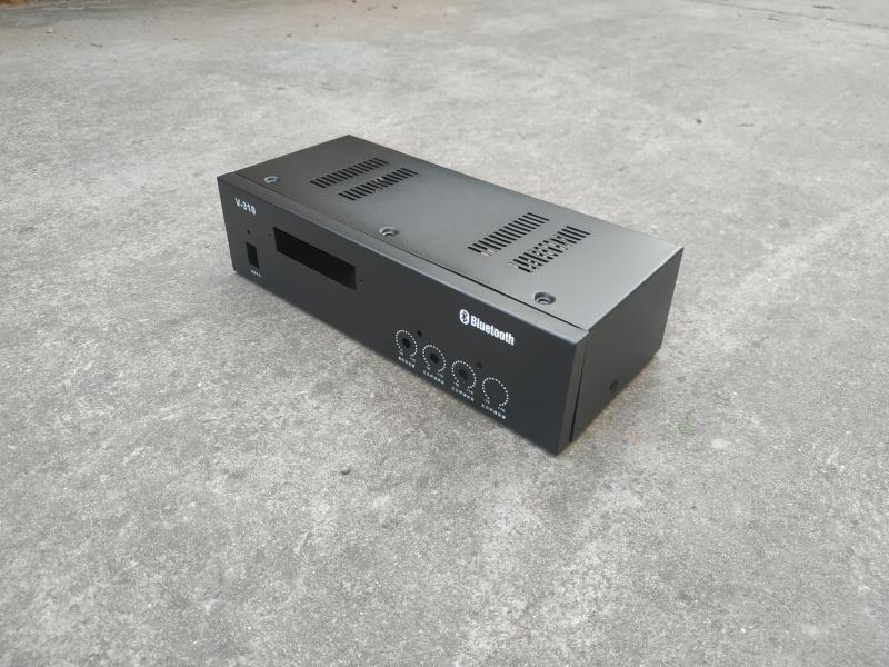 前级功放机箱壳子双声道2.0 三声道功放机箱壳 低音炮2.1 DIY机箱