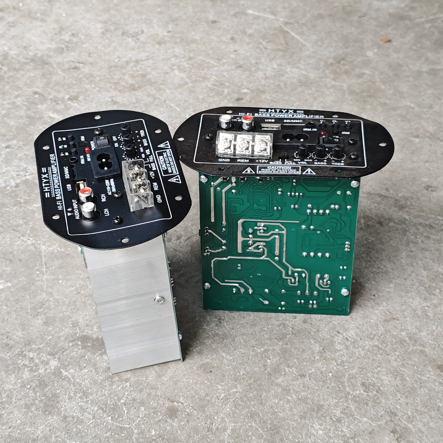 破损有灰尘大功率12V/220V车载蓝牙低音炮功放板车用DIY8-12寸炮