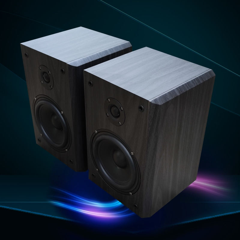 5寸电脑小音响台式hifi挂壁桌面