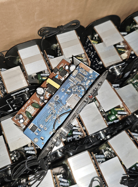 库存瑕疵破损60W220V12V汽车炮筒功放蓝牙接收USB孔5寸功放板