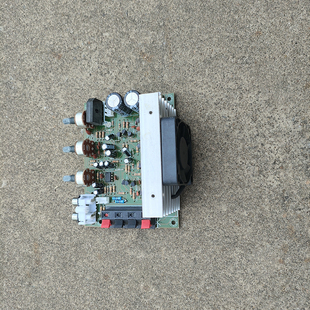 损坏故障风扇四管当零件处理二手拆机维修功放板.带散热 板子
