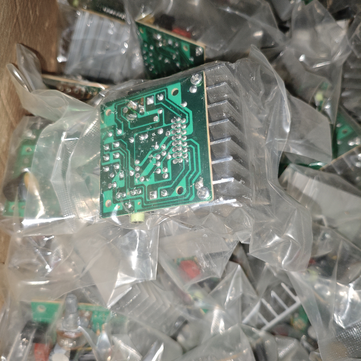 库存清仓7377功放板7266 直流12V 2X15W音频放大器DIY成品2.0通道