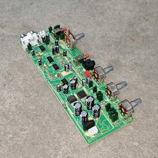 5532运放功放前置板前置调音板 双12V15 前级音调板前级前置放大版