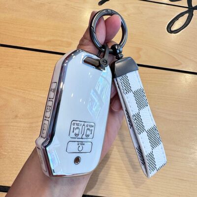 适用韩国起亚KIA汽车钥匙套嘉年华Carnival钥匙包保护壳21-24款