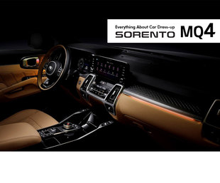 索兰托MQ4亚格力C柱装饰板