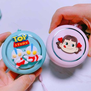 卡通可爱儿童迷你随身药盒麦片钙片分类收纳盒密封防潮大容量盒子