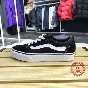 帆布休闲鞋 VANS范斯女鞋 运动鞋 VN0A3IUNIJU 正品 万斯低帮板鞋