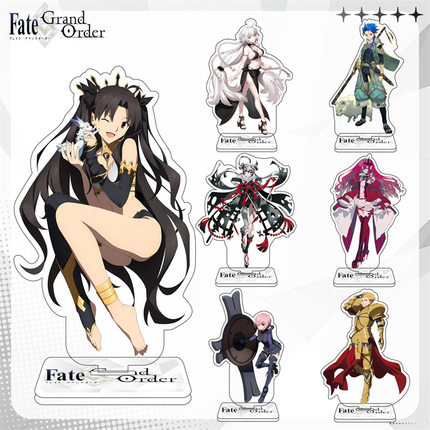 fate go黑贞德玛修fgo二次元动漫周边亚克力立绘摆件印刷大立牌