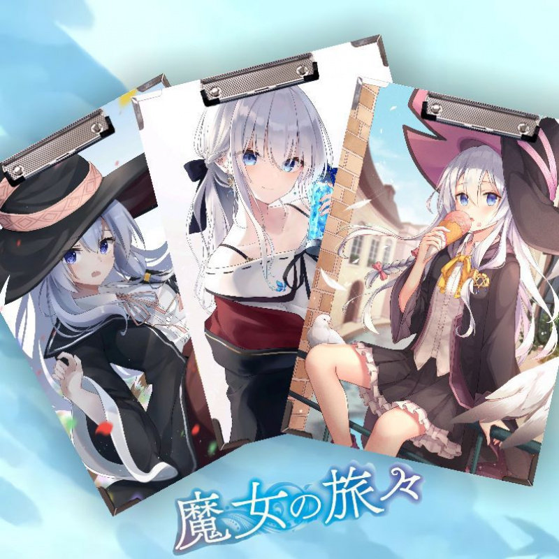 二次元动漫魔女之旅伊蕾娜A4A3夹图片