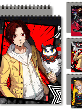 P5X女神异闻录二次元素描本美术A4手绘本速写空白画画周边