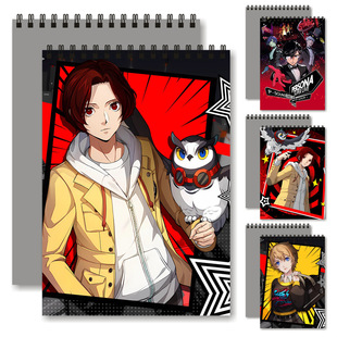 P5X女神异闻录二次元素描本美术A4手绘本速写空白画画周边