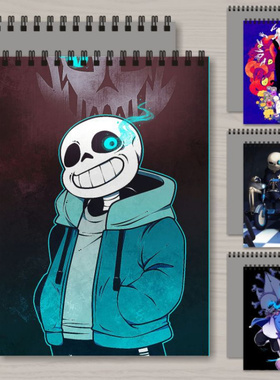 二次元传说之下undertale素描本美术A4手绘本速写空白画画周边本