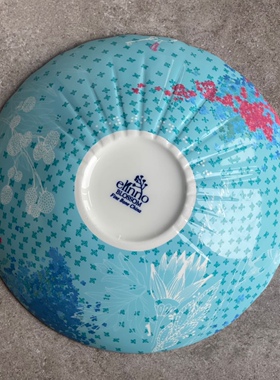 芬兰高温高骨瓷9.5寸沙拉碗汤碗，洗碗机微波炉适用