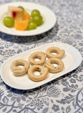 石油国航空45%进口骨粉高骨瓷椭圆小托盘托碟默认瑕疵